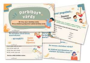 Prezentācija materiālam Darbības vārds, materiāla Nr. 4/2023